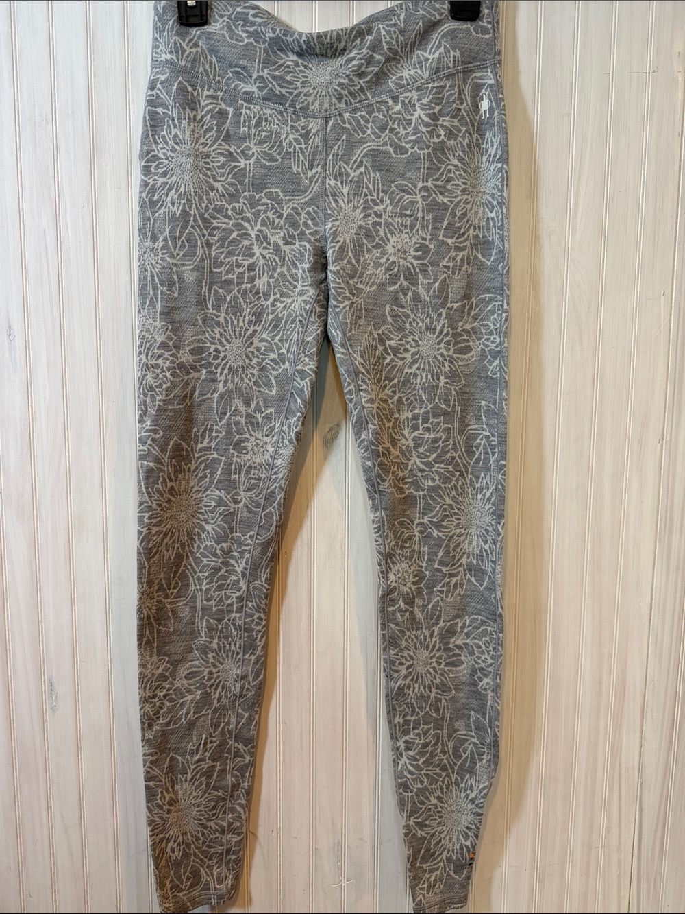 SMARTWOOL MERINO 250 floral leggings medium